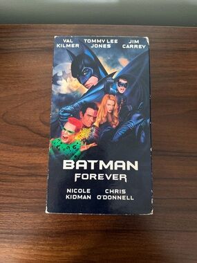 1995 Batman Forever VHS
